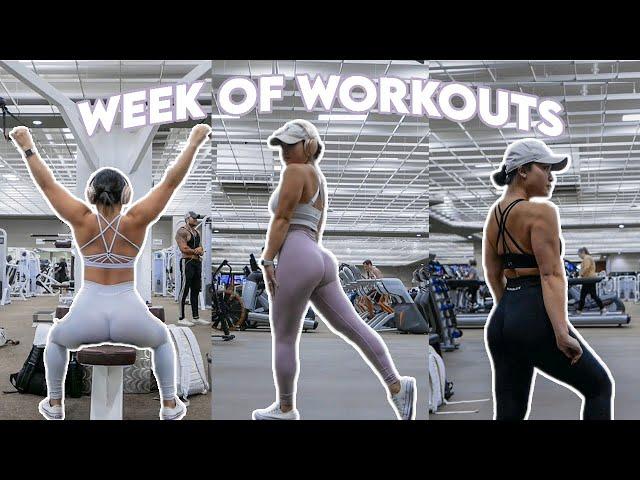 FULL WEEK OF WORKOUTS | What to Do at the Gym