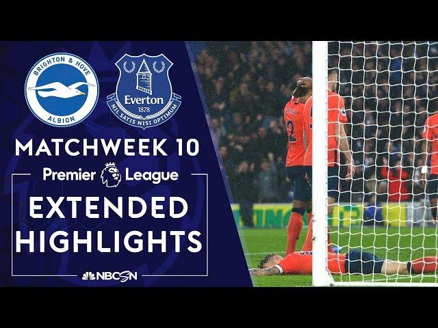 Brighton v. Everton | PREMIER LEAGUE HIGHLIGHTS | 10/26/19 | NBC Sports