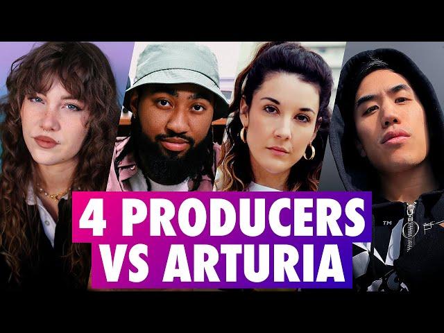 4 PRODUCERS VS ARTURIA