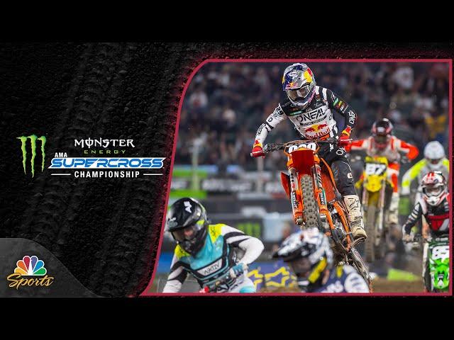 Supercross' biggest and best crashes, bashes, and passes from 2024 season | Motorsports on NBC