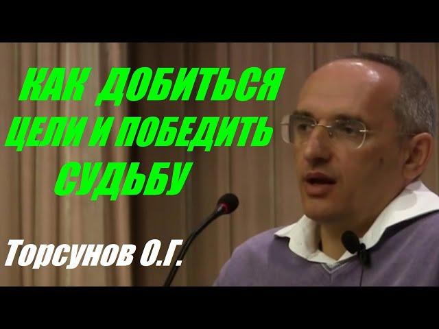 Как добиться цели и победить судьбу.  Торсунов О.Г.