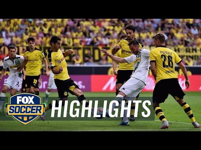 Borussia Dortmund vs. Borussia Monchengladbach - 2015–16 Bundesliga Highlights