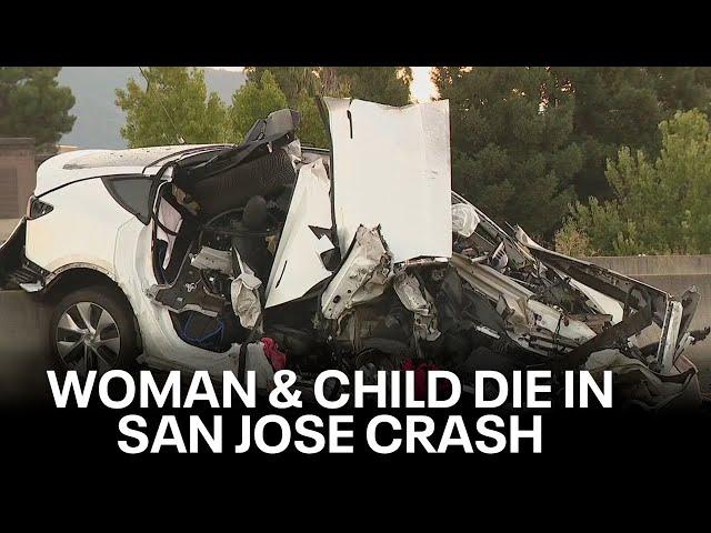 San Jose woman and boy killed in wrong-way driver crash | KTVU