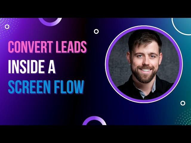 How to Convert a Lead in Salesforce Flow (EASY)