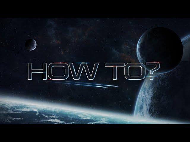 Cosmos Space and Sci-Fi Templates for Final Cut Pro First Look