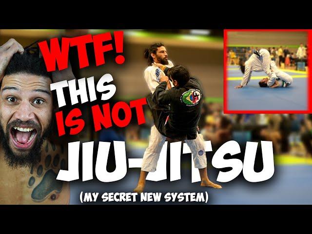 Trying My Weird Grappling Style in a Jiu Jitsu Gi Black Belt Absolute Tournament | Kajan Johnson