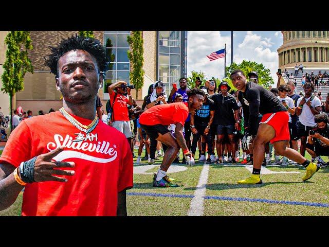 Rapper Embarrasses D1 Commits for $10,000! (Washington DC 1on1's)