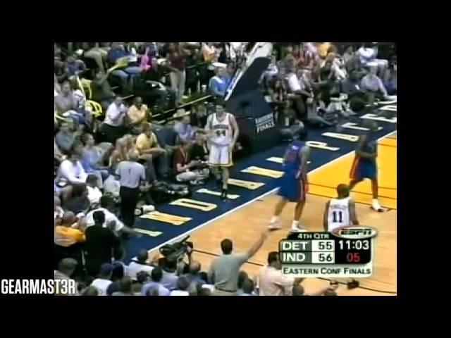 2004 ECF - Detroit vs Indiana - Game 2 Best Plays