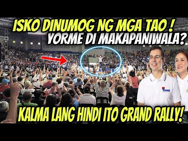 OMG! YORME DINUMOG NG MGA SUPPORTERS AKALA MO'Y GRAND RALLY?