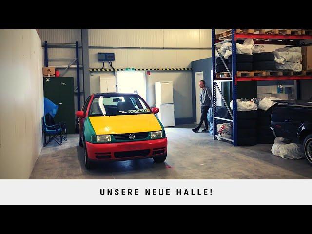 DIE WERKSTATT-CREW WIEDER VEREINT | Unsere neue Schrauberhalle!