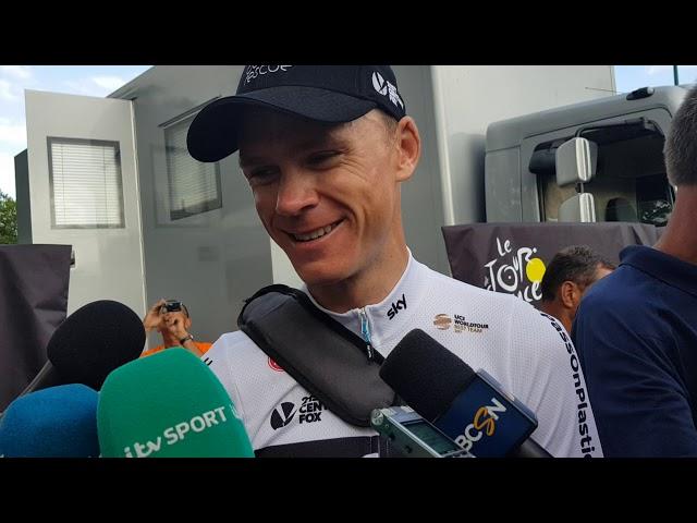 Chris Froome - Post-race Interview - Stage 20 - Tour de France 2018