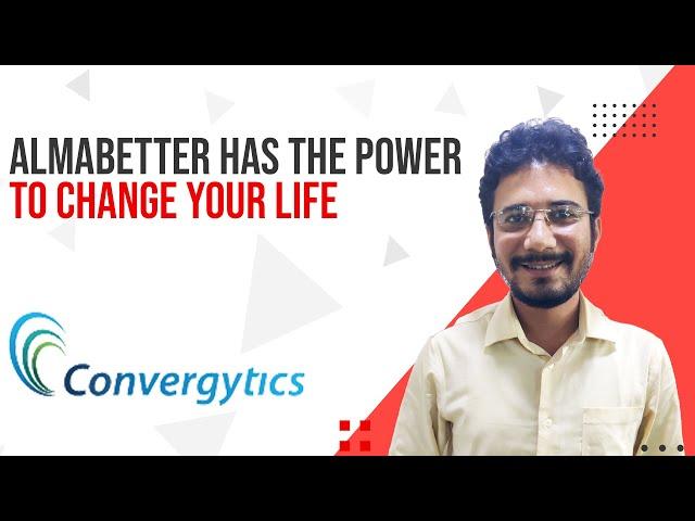 Alumni Speak, AlmaBetter | Nitin Solanki | Convergytics