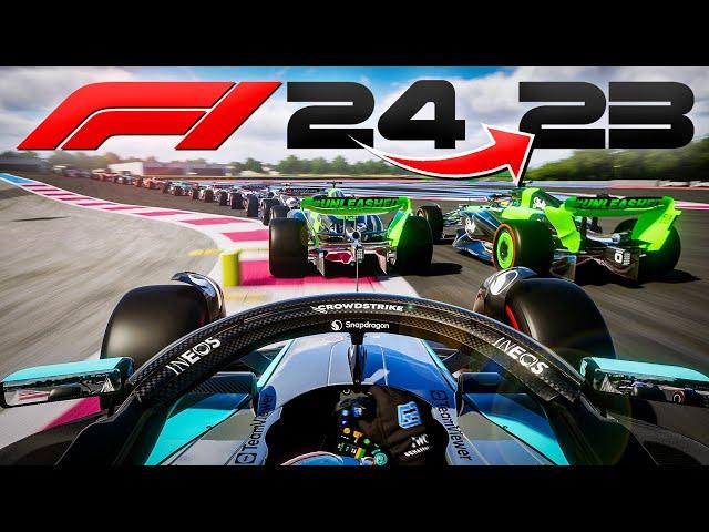 Playing F1 23 With The CURRENT F1 24 Cars!