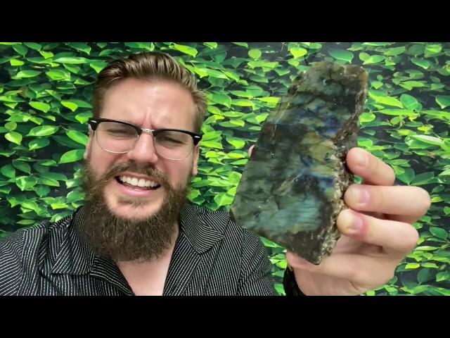 Labradorite "Luminescent Luxury" Display Specimen from Cosmic Cuts