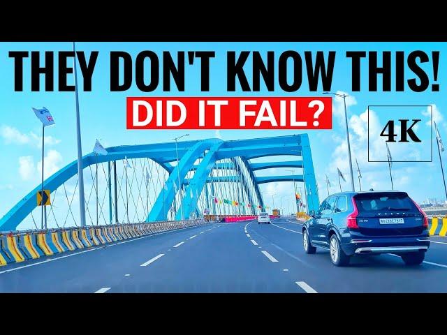 How Is The Mumbai Coastal Road Project NOT An Epic Fail? But Why? Detailed 4K (60FPS) ULTRA HD Drive