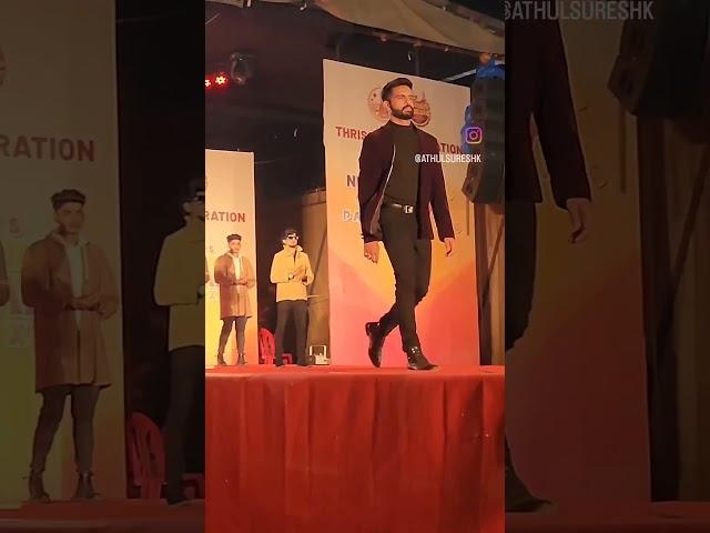 The best Male model Walk- Athul suresh #rampwalk #malemodelrampwalk #malemodel #modeling #fashion #s