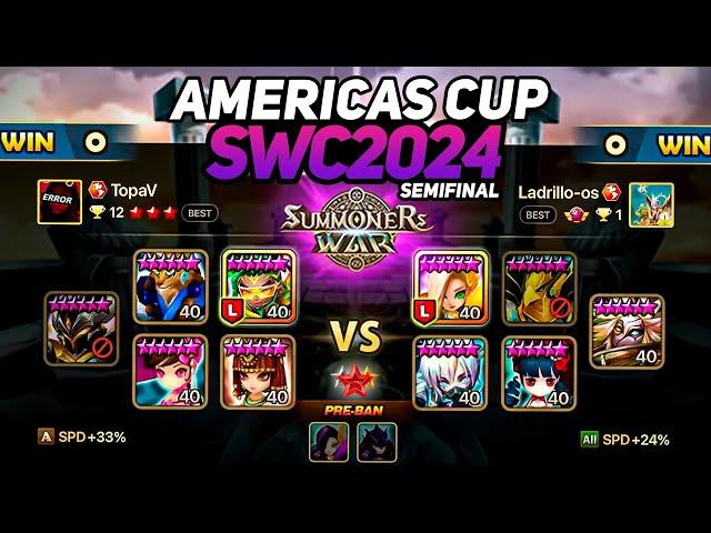 LADRILLO vs TOPAV (BO5). SWC2024 AMERICAS CUP Semifinal - Summoners War