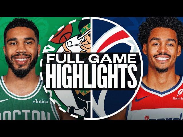 CELTICS at WIZARDS | FULL GAME HIGHLIGHTS | December 15, 2024