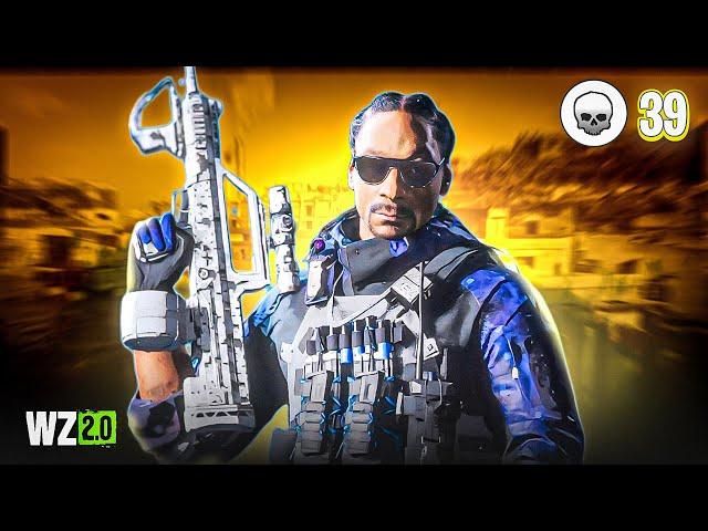 INSANE 39 KILL Game On Rebirth Island w SNOOP DOGG *Warzone3* (Class At The END)