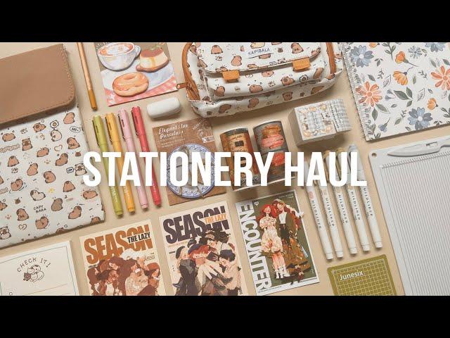 A Huge 2025 Stationery Haul w/ Journalsay 