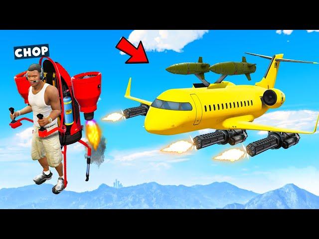 GTA 5 RPG VS PLANES THE ESCAPE FROM HOMING MISSILES