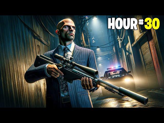 I Spent 32 Hours as Hitman in GTA 5 RP..