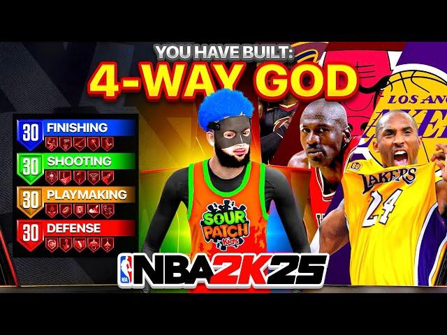 THIS 6’8 “4 WAY GOD” is UNSTOPPABLE in NBA 2K25! BEST 6’8 ISO BUILD