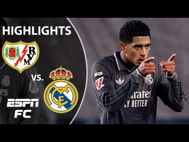 MAJOR COMEBACK  Rayo Vallecano vs. Real Madrid | LALIGA Highlights | ESPN FC