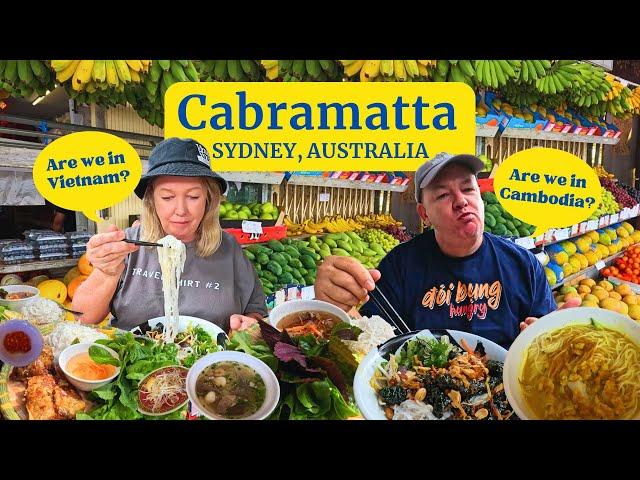 Vietnamese food in Cabramatta  Sydney, Australia 