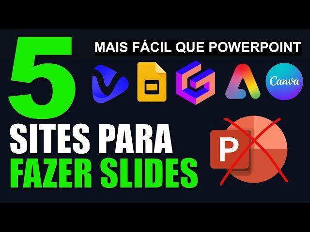 5 SITES PARA CRIAR SLIDES E APRESENTAÇÕES [Mais Fáceis que Powerpoint]