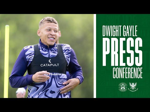 Dwight Gayle Press Conference | Hibernian FC