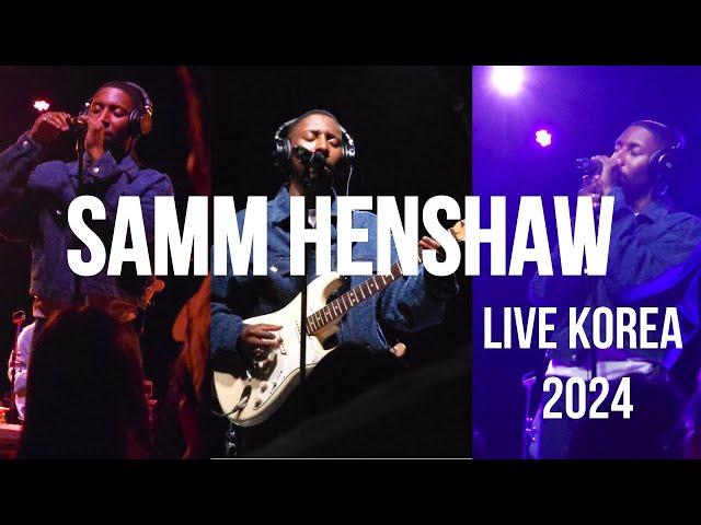 샘 헨쇼 내한 Samm Henshaw Live in Seoul 2024