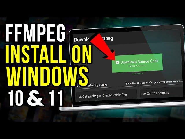 How to Install FFmpeg on Windows 10/11 in 2024 (EASY METHOD)