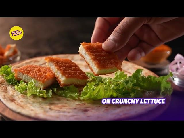 Faasos| Wraps| Spicy Paneer Burger Wrap| New Launch