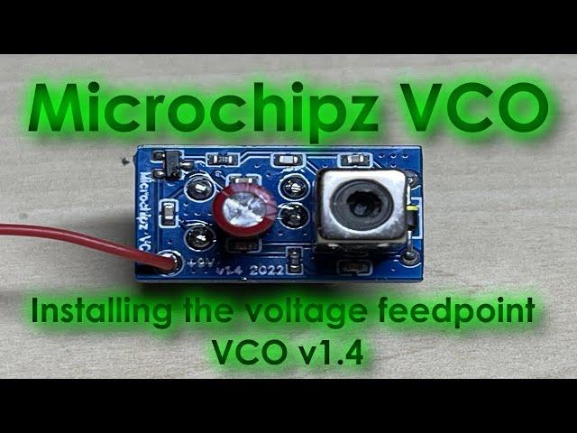 How to install the Microchipz VCO v1.4 with voltage feed mod - Cybernet SSB CB radio.