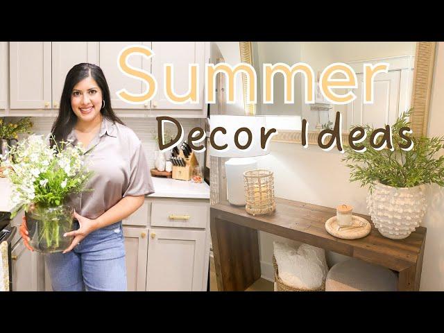 summer decorate with me | Summer Decor Ideas | Home Decor 