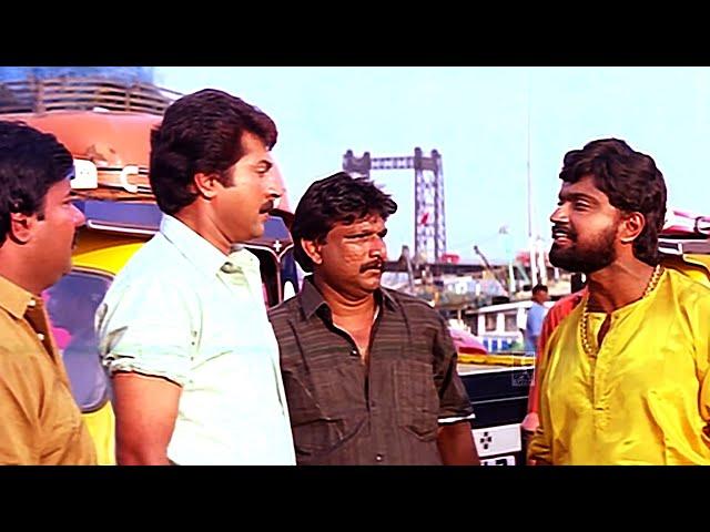 ഒരു ലോഡുപോലും നിങ്ങൾ ഇവിടുന്ന് കൊണ്ടുപോകില്ല | Kizhakkan Pathrose Movie | Mammootty