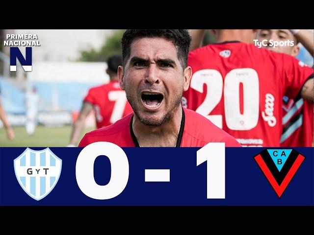 Gimnasia y Tiro 0-1 Brown (A) | Primera Nacional | Fecha 36 (Zona B)