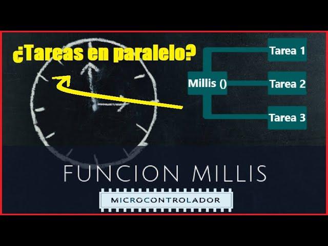 EXPLICACIÓN DE LA FUNCIÓN MILLIS PARA MULTITAREAS  CON EJEMPLO ||  TAREAS SIMULTANEAS CON ARDUINO