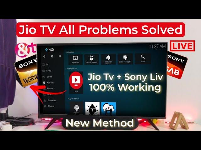 Jio Tv All Problems Solved | Kodi All Error Solved | Jio Tv On Android Tv | Jio TV in Smart Tv |