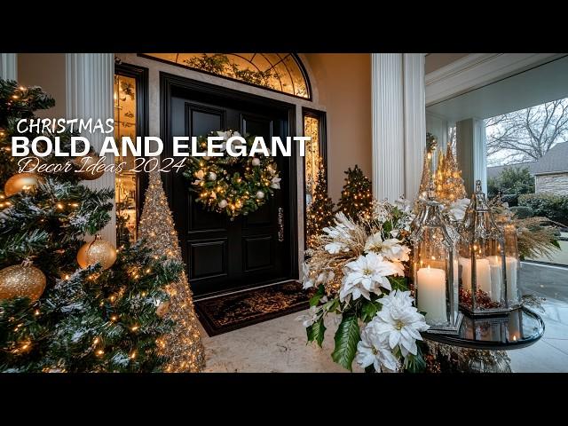 Bold and Elegant Christmas Décor Ideas: Luxurious Designs for a Glamorous Holiday Season