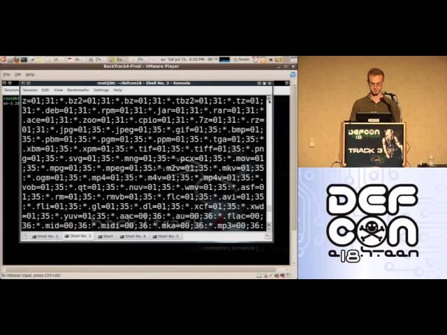 DEF CON 18 Hacking Conference Presentation By Paul Haas  Advanced Format String Attacks - Video and