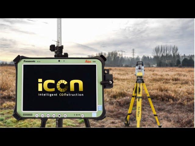 Intro - Leica iCR70 Robotic Total Station Kit w/ CS35 10" Tablet & iCON Build Software