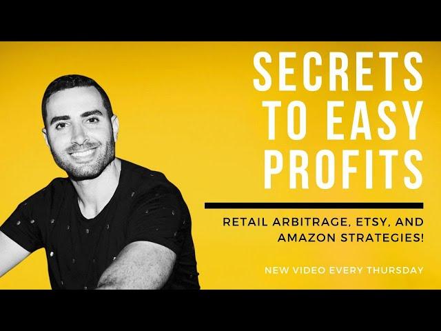 Sam Fawahl's Secrets to Easy Profits: Retail Arbitrage, Etsy, and Amazon Strategies! #amazonfbatips