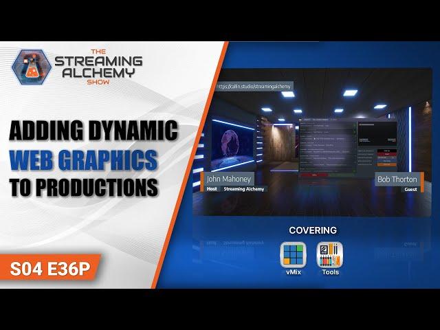 ADDING DYNAMIC WEB GRAPHICS TO PRODUCTIONS