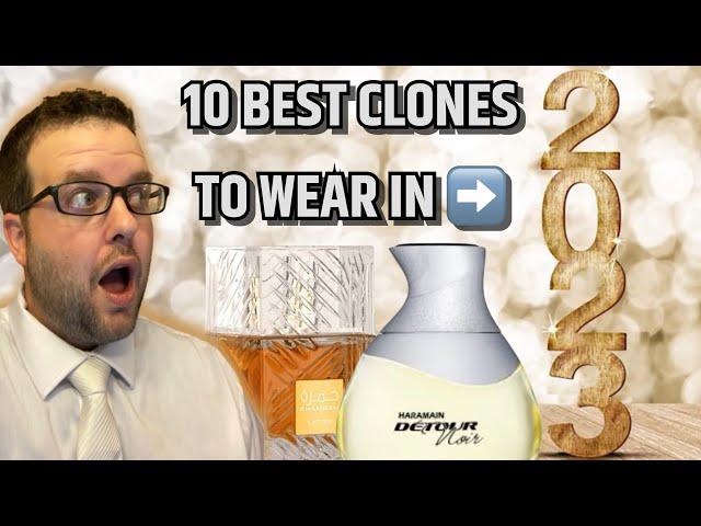 TOP 10 CLONES TO WEAR IN 2023 | MENS FRAGRANCE CLONES | LATTAFA, AFNAN, ARMAF, AND MORE