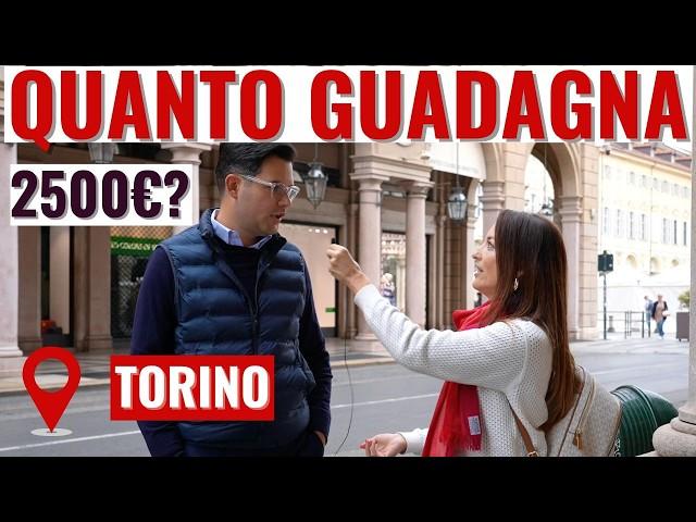 Quanto GUADAGNANO gli italiani ? (Torino)