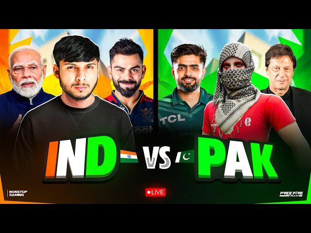 NG 1  vs PAKISTAN    4x4 CS || WE ARE BACK   #nonstopgaming -free fire live