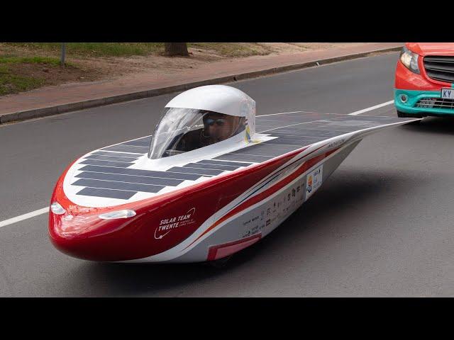 Belgian team wins S.Africa's 'most extreme' solar car race