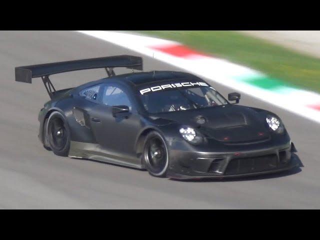 2019 Porsche 991 MK2 GT3 R Mule Spied Testing at Monza Circuit!